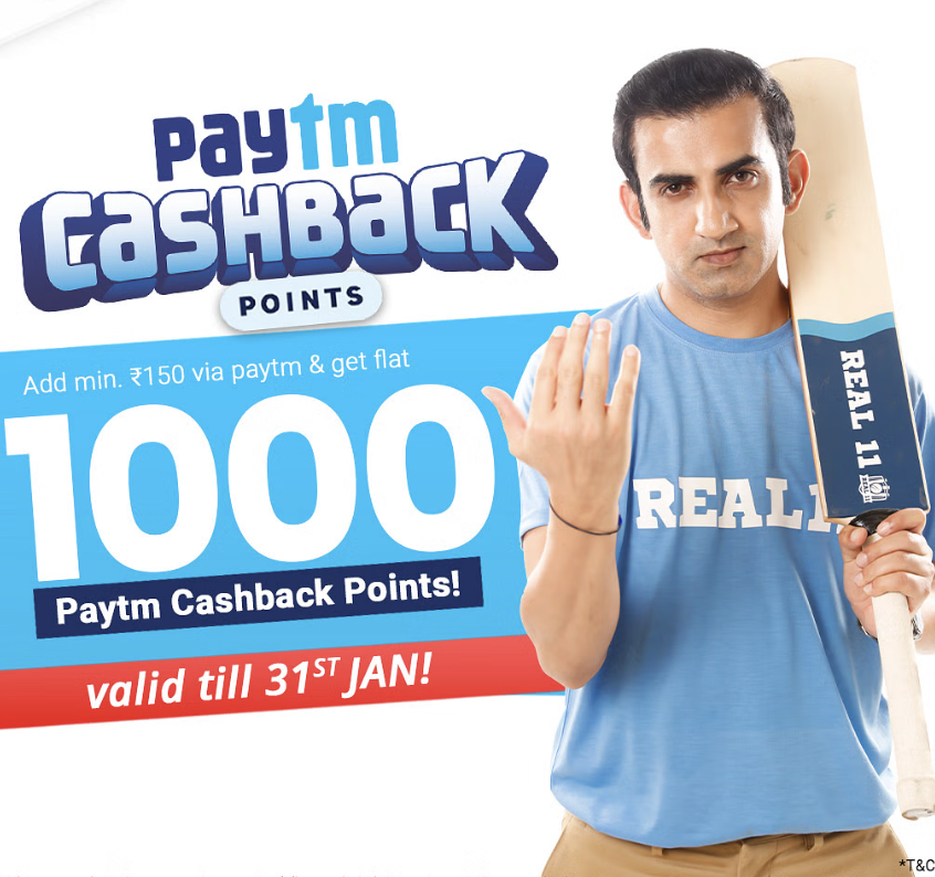 Convert Paytm Cashback Points as Paytm Cash